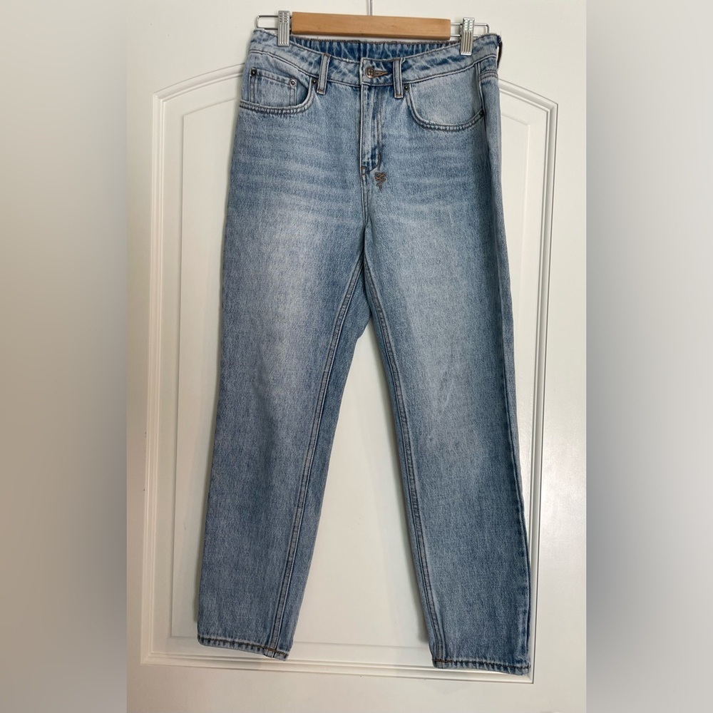 Ksubi Light Blue Slim Pin Vintage Nights Straight Leg Gramma Women's Jeans